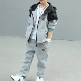 2 Pcs Boys Pants Suit 10-11Y 183716
