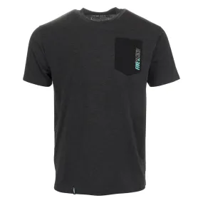 509  Mens Arsenal T-Shirt Tee Short Sleeve Pocket Soft Casual Charcoal Heather