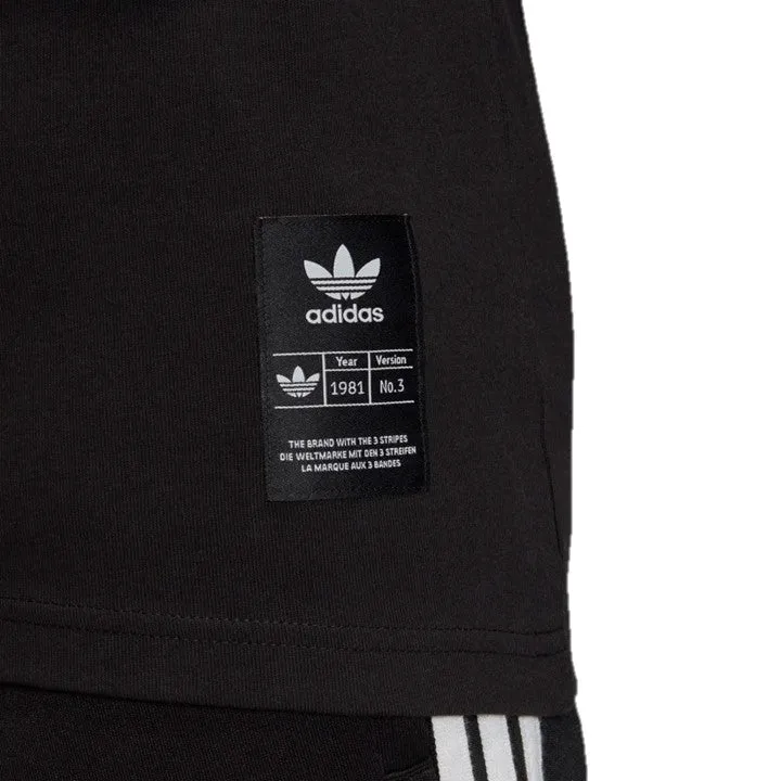 Adidas Trefoil Sketch Tee Black/White
