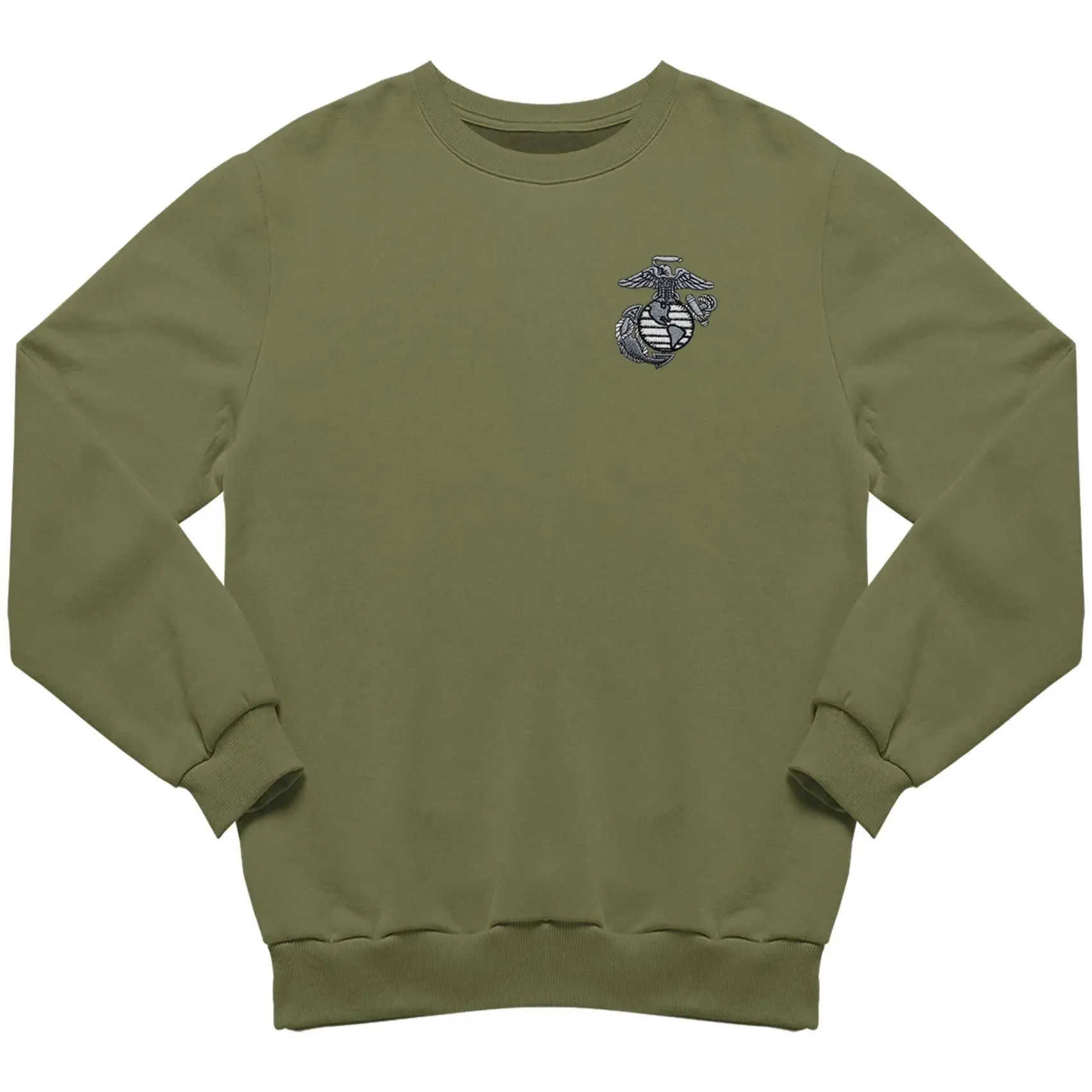 Aluminum EGA Embroidered Sweatshirt