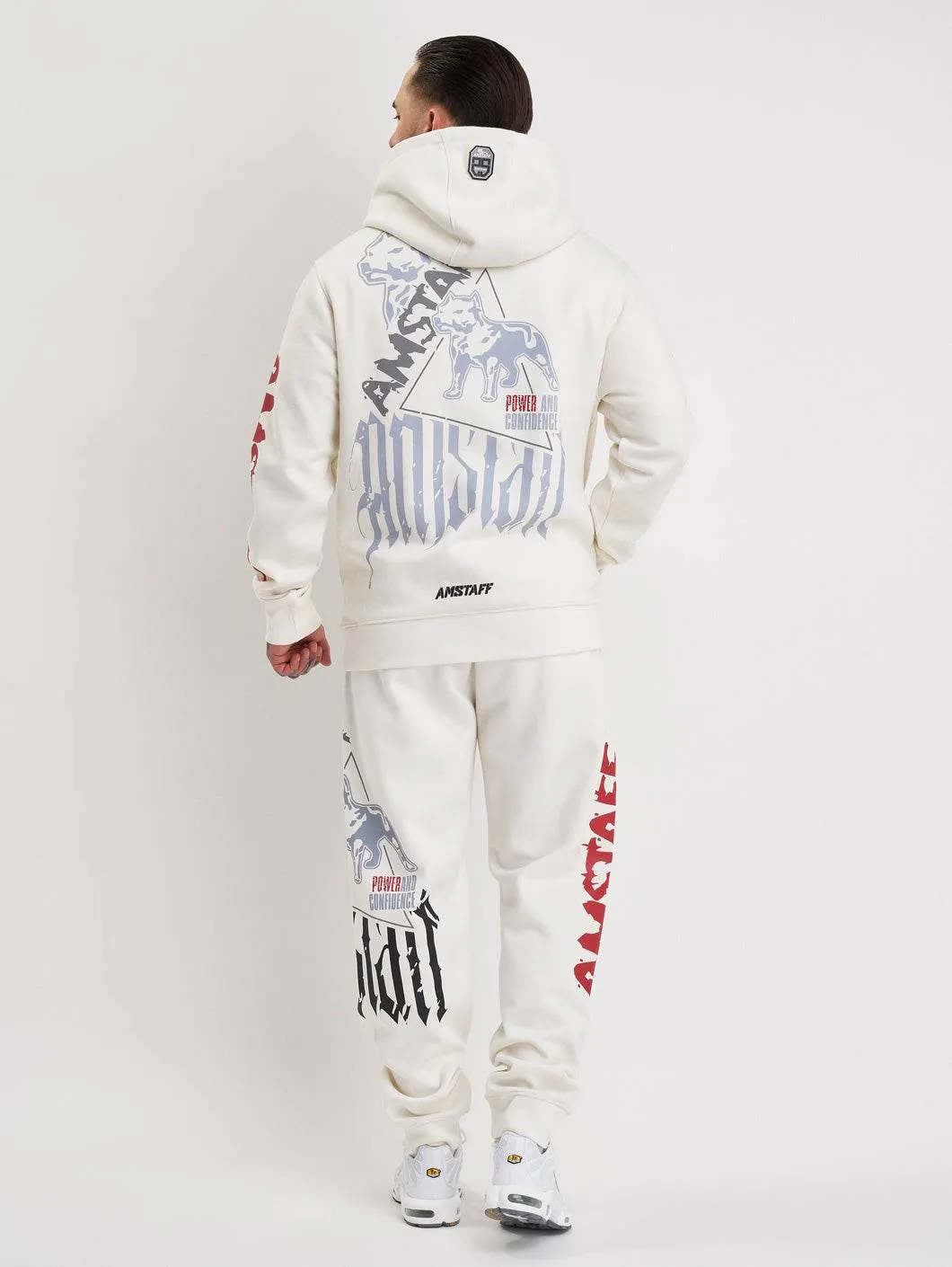 Amstaff Cyrak Hoodie White