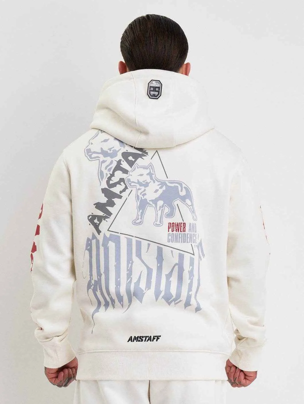 Amstaff Cyrak Hoodie White