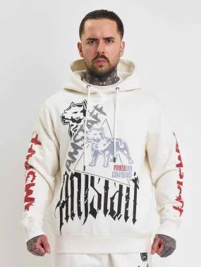 Amstaff Cyrak Hoodie White