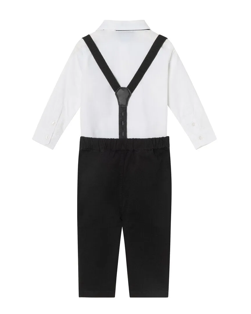 Andy & Evan Button-Down, Suspenders & Pant Set