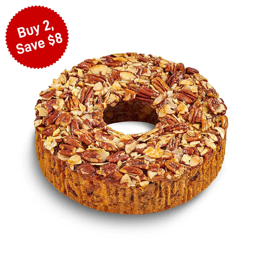 Apple Cinnamon Pecan Cake