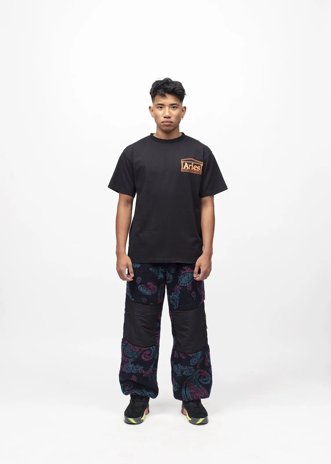 ARIES: CLASSIC TEMPLE TEE [BLACK]