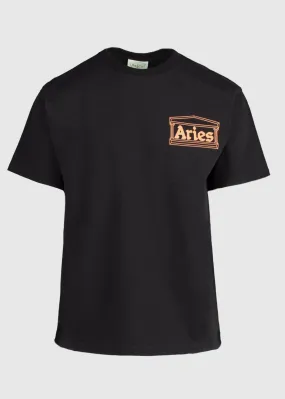 ARIES: CLASSIC TEMPLE TEE [BLACK]