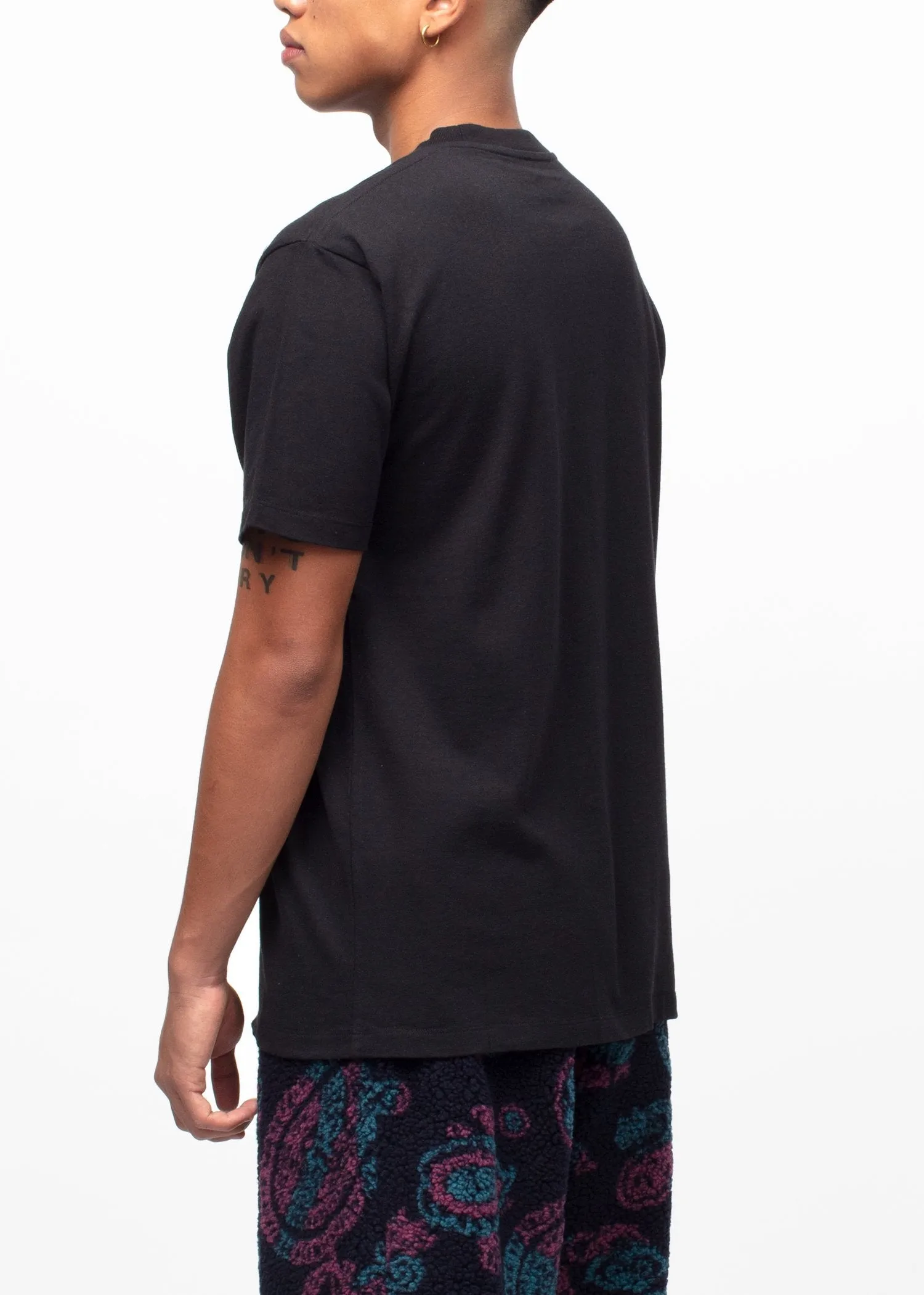 ARIES: CLASSIC TEMPLE TEE [BLACK]