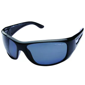 Mens Arnette Heist Sunglasses - Sleek Black Polarized Shades