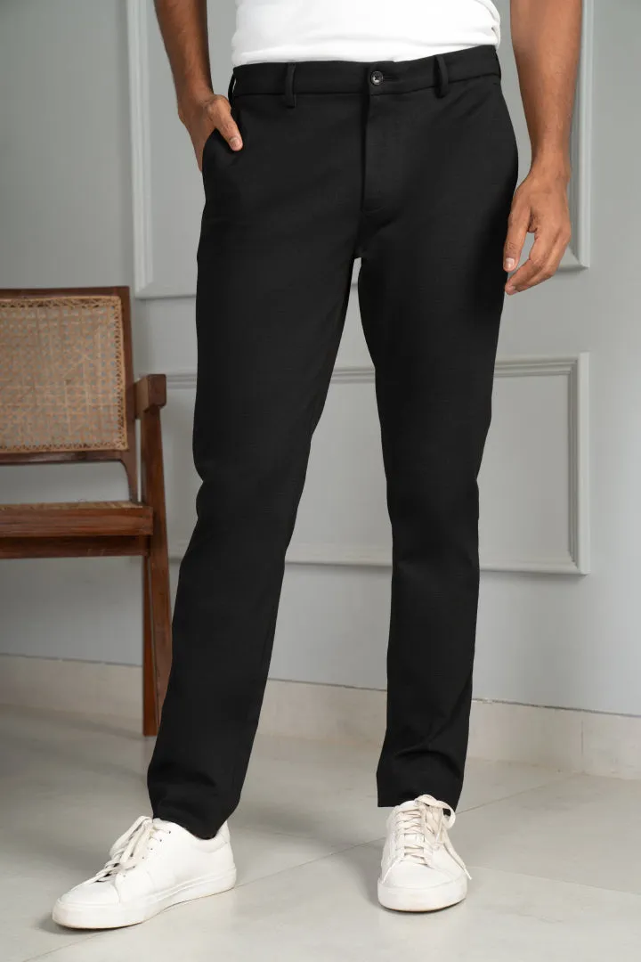 Bangalore Black Power-Stretch Pants