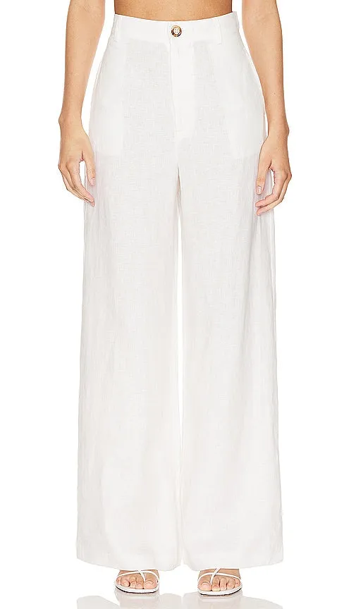 Bardot Enya Pant in Ivory