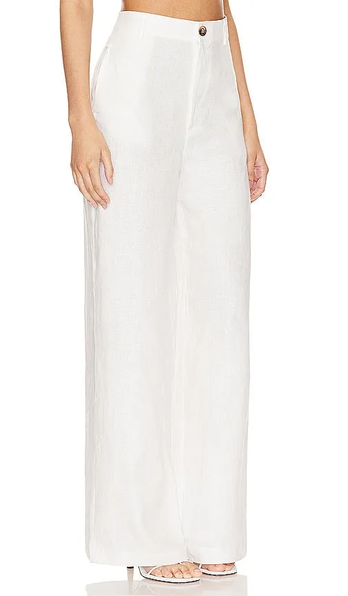 Bardot Enya Pant in Ivory