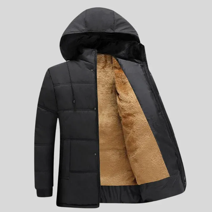 Benot - Warme gevoerde winterjas voor mannen