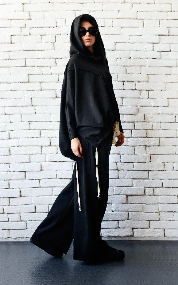 Black Loose Tracksuit