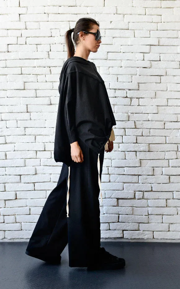 Black Loose Tracksuit