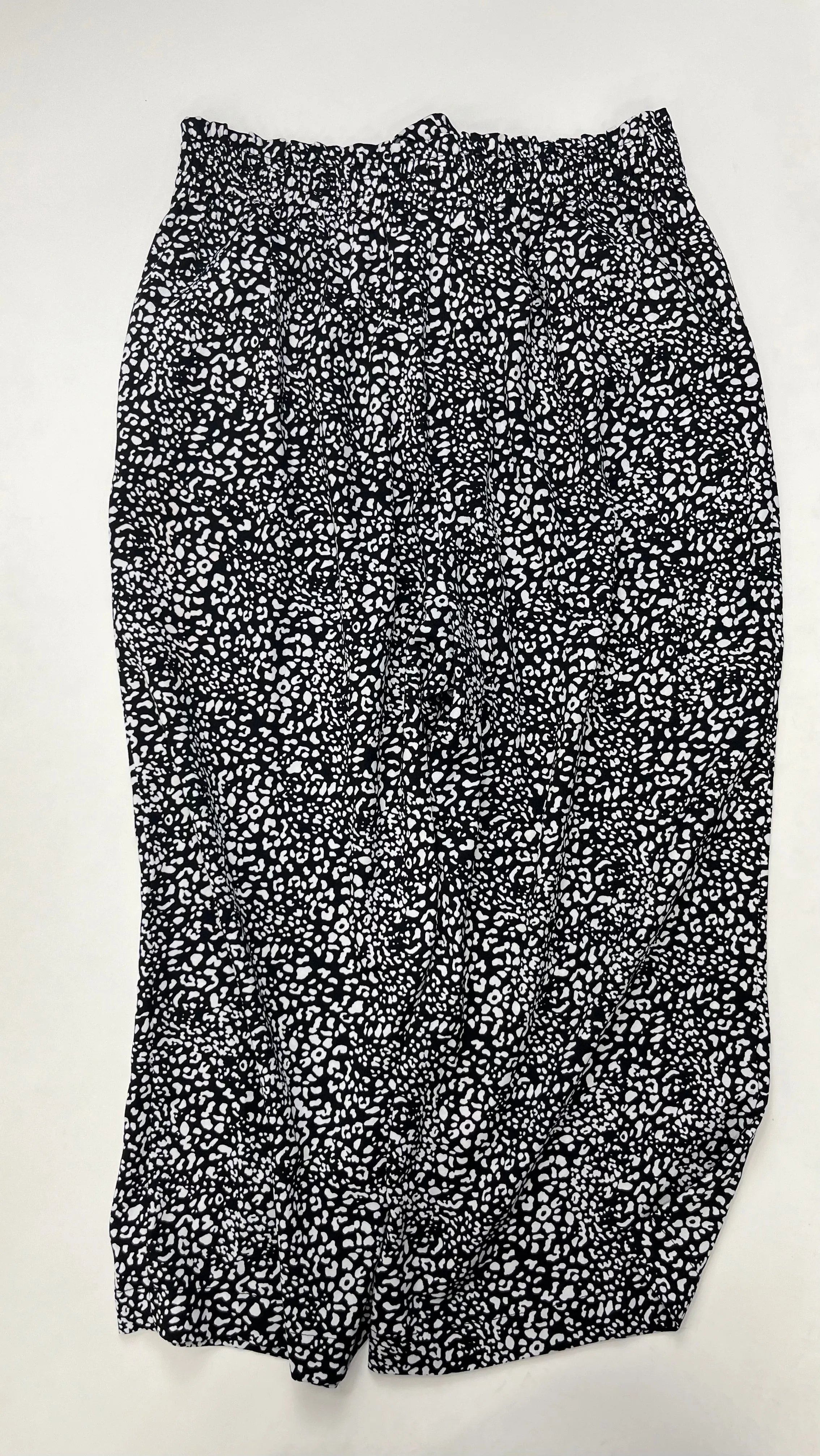 Black White Pants Work/dress Dr2, Size M