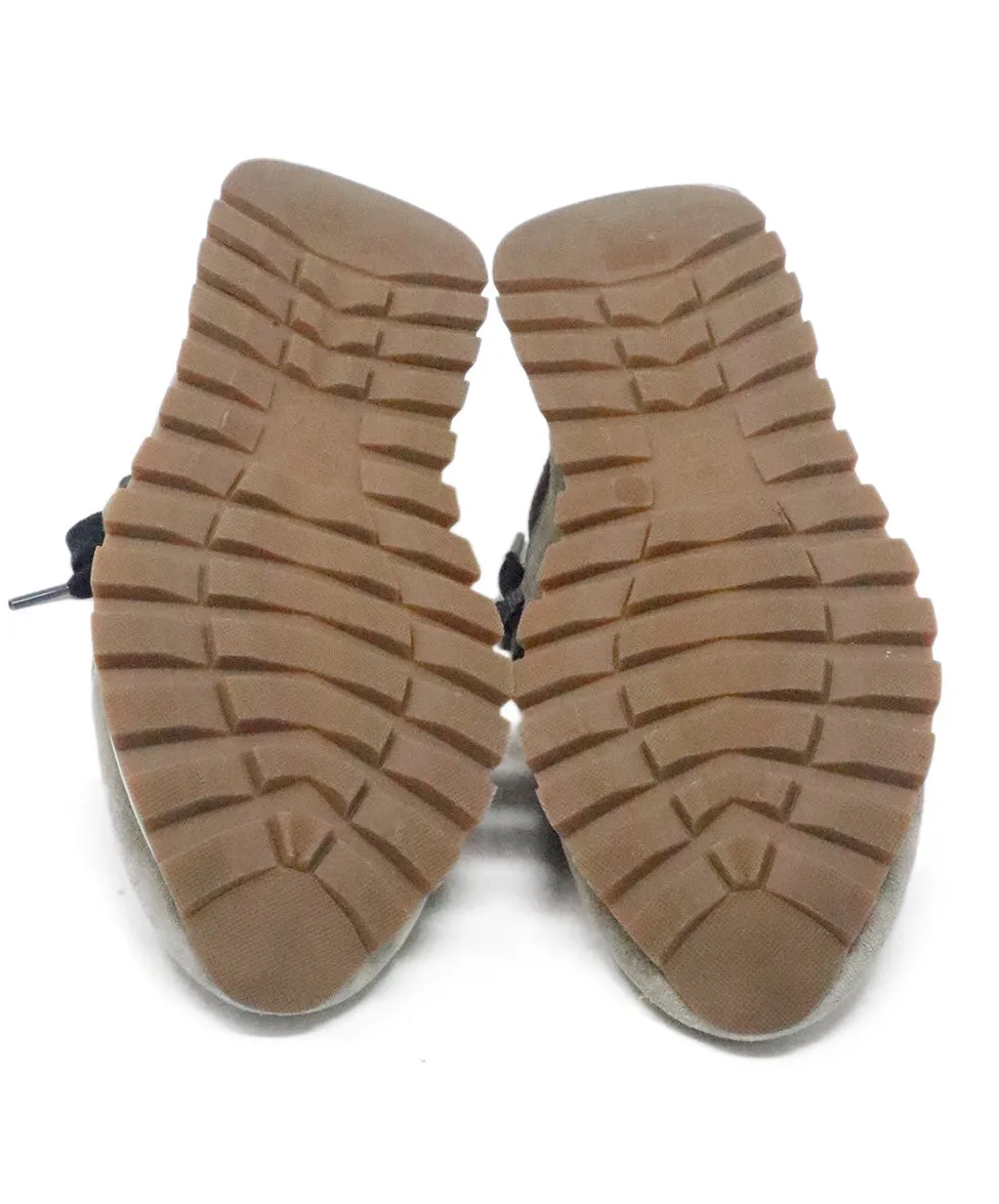 Brunello Cucinelli Grey Suede Sneakers sz 7