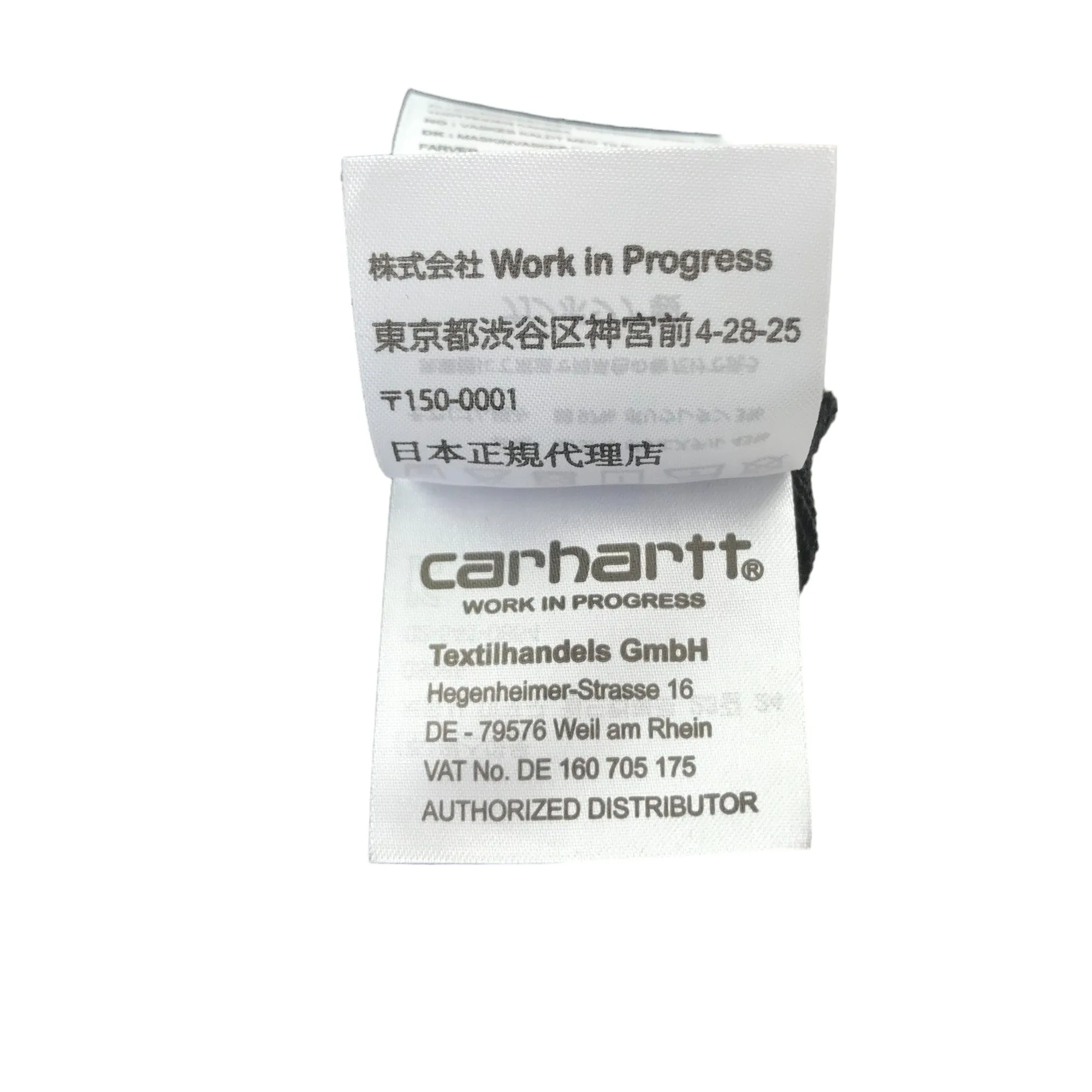 Carhartt sweater adult size XS black plain chest logo unisex