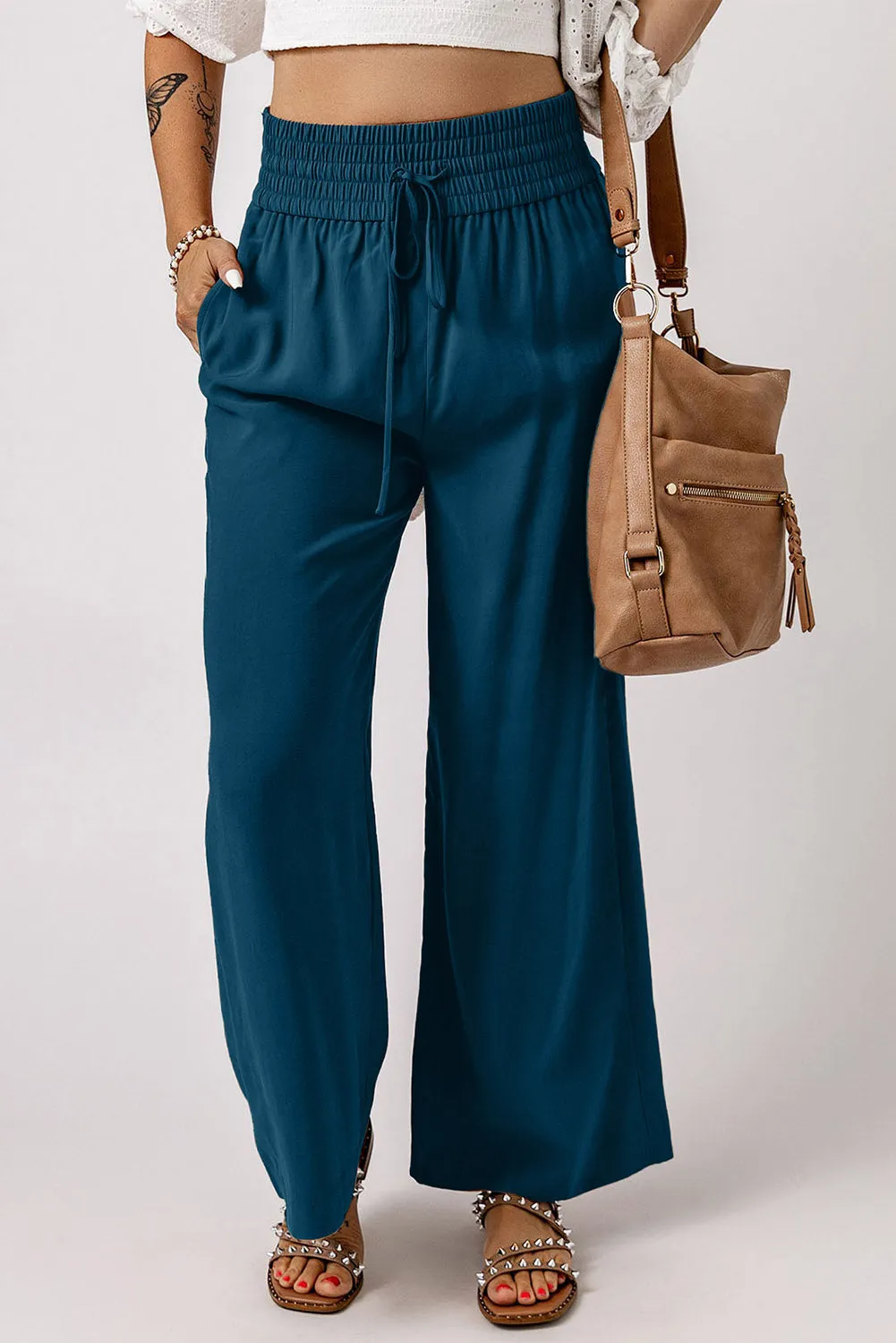 Casual Wide Leg Pants