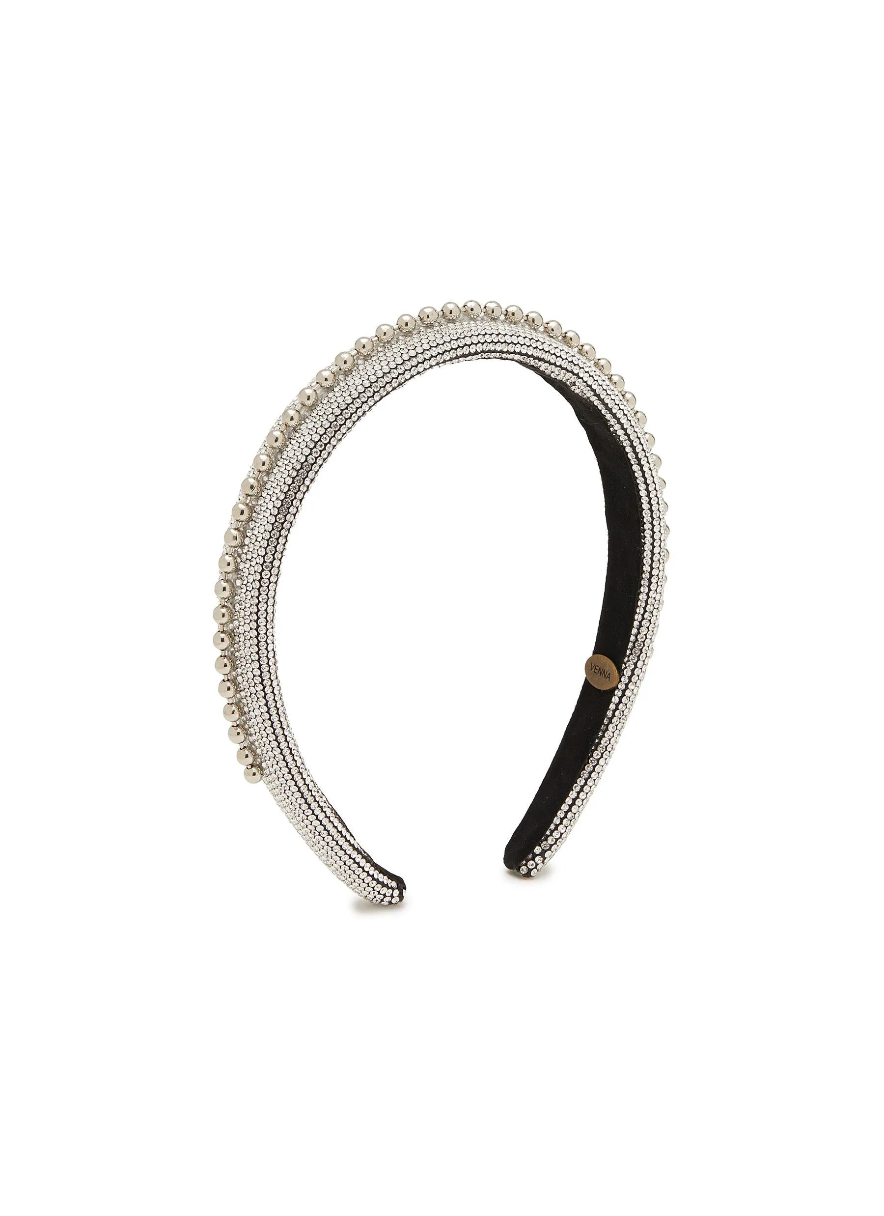 CRYSTAL EMBELLISHED HEADBAND
