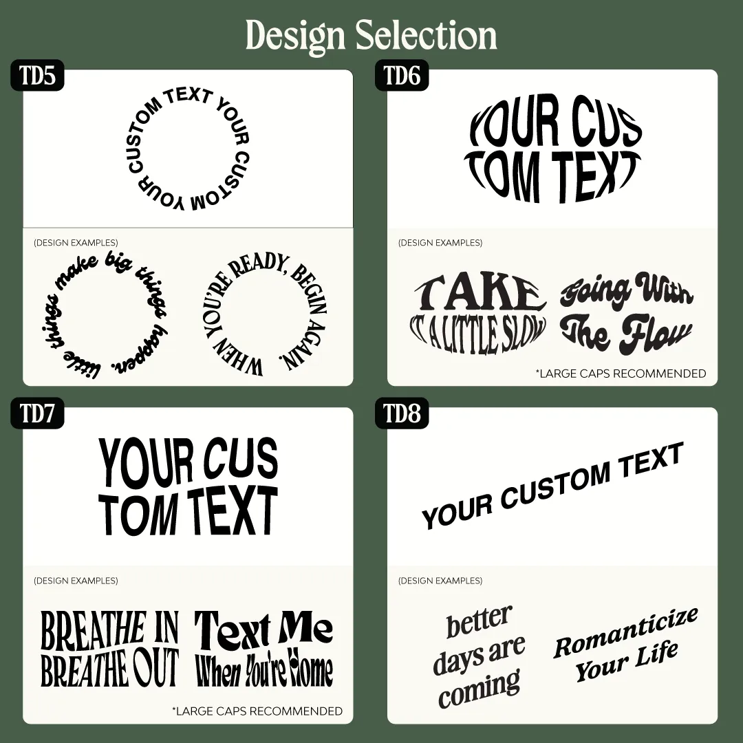 Customised Text Embroidery Sweatshirt