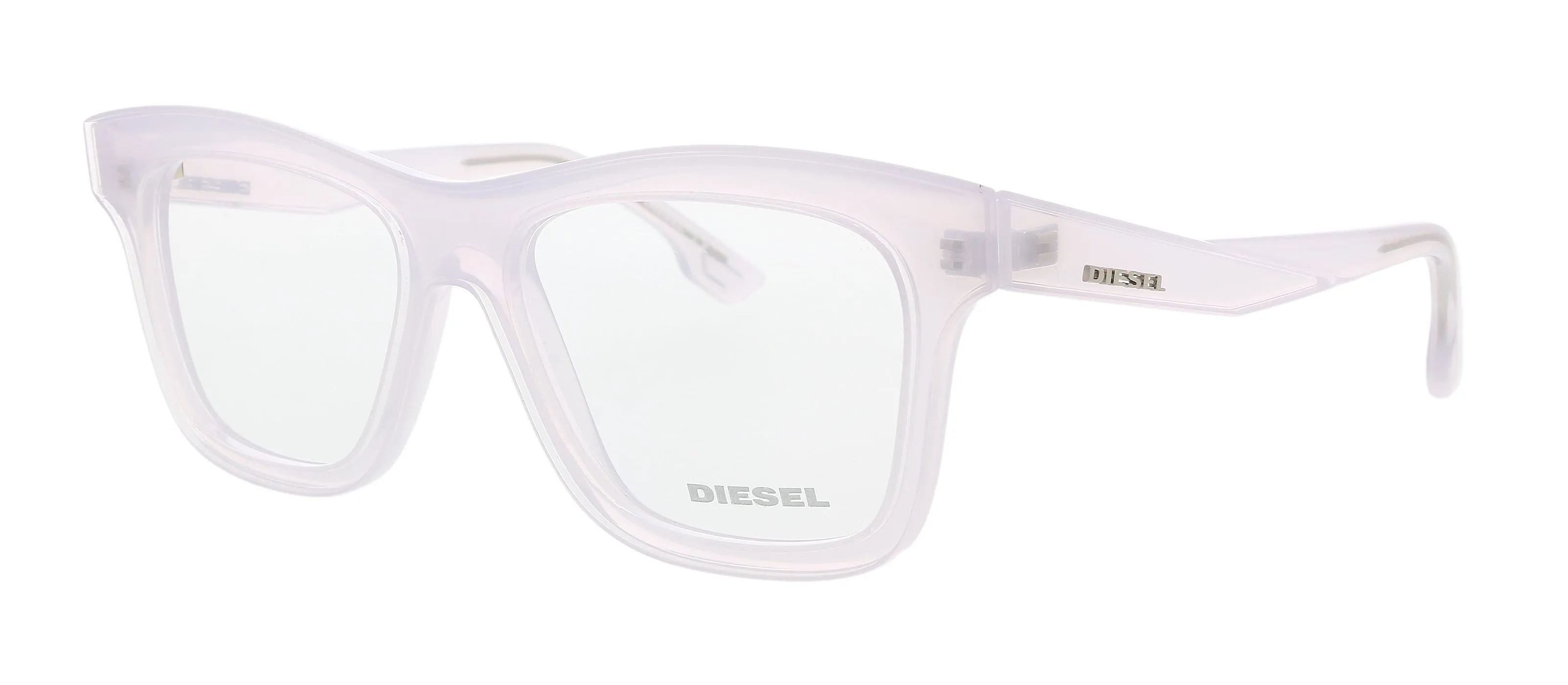 Diesel DL5066 White Square Eyeglasses