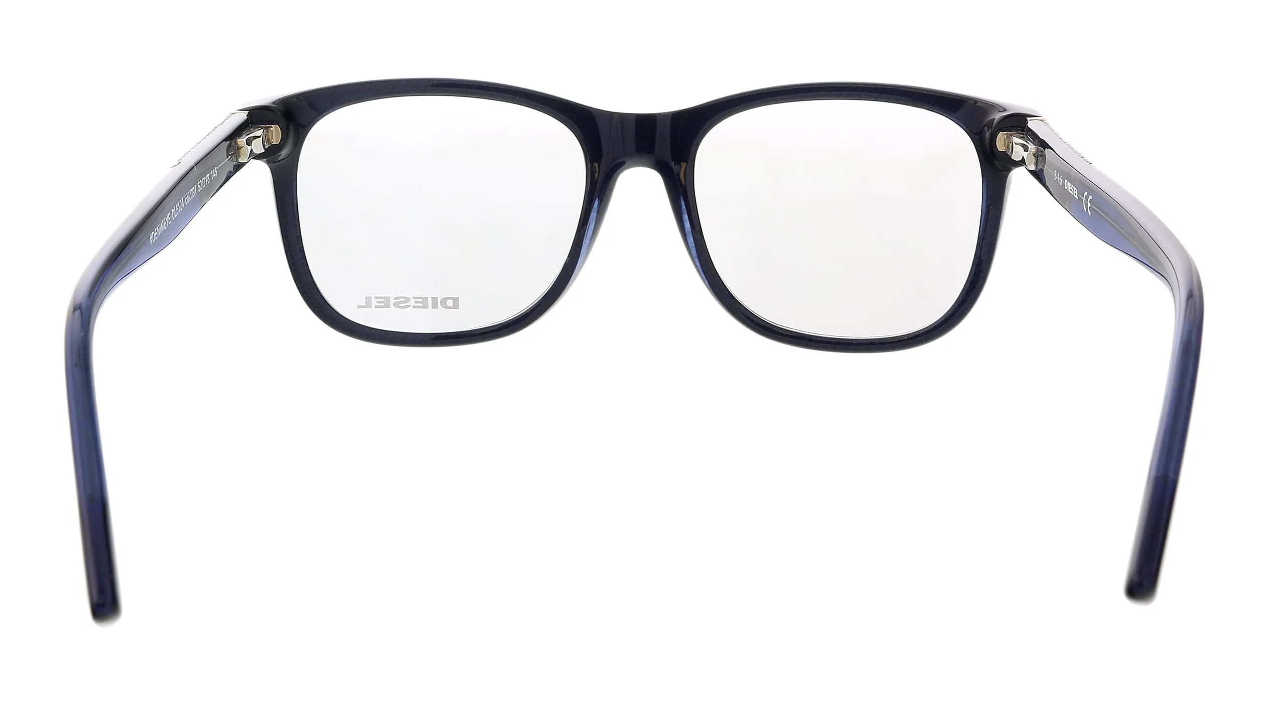 Diesel DL5124 Denim/Matte Blue Modified Square Eyeglasses