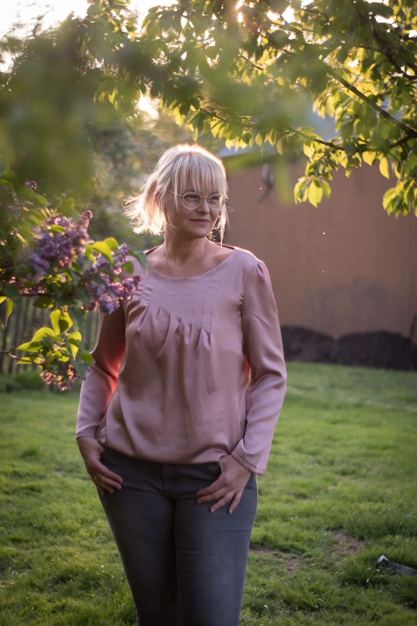 Emma- Blusenshirt mit tollem Blickfang