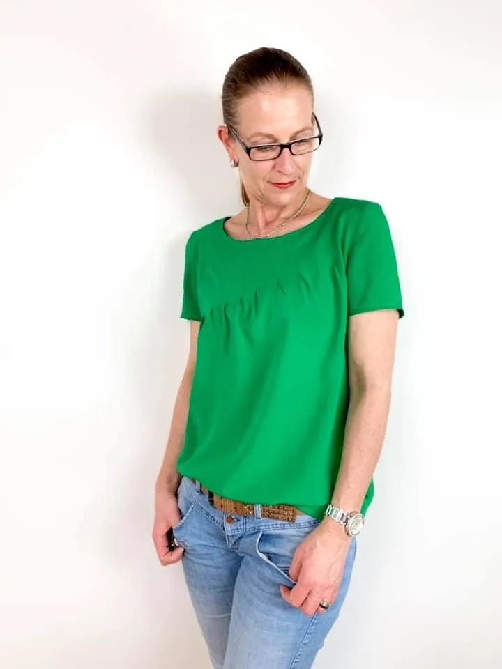 Emma- Blusenshirt mit tollem Blickfang