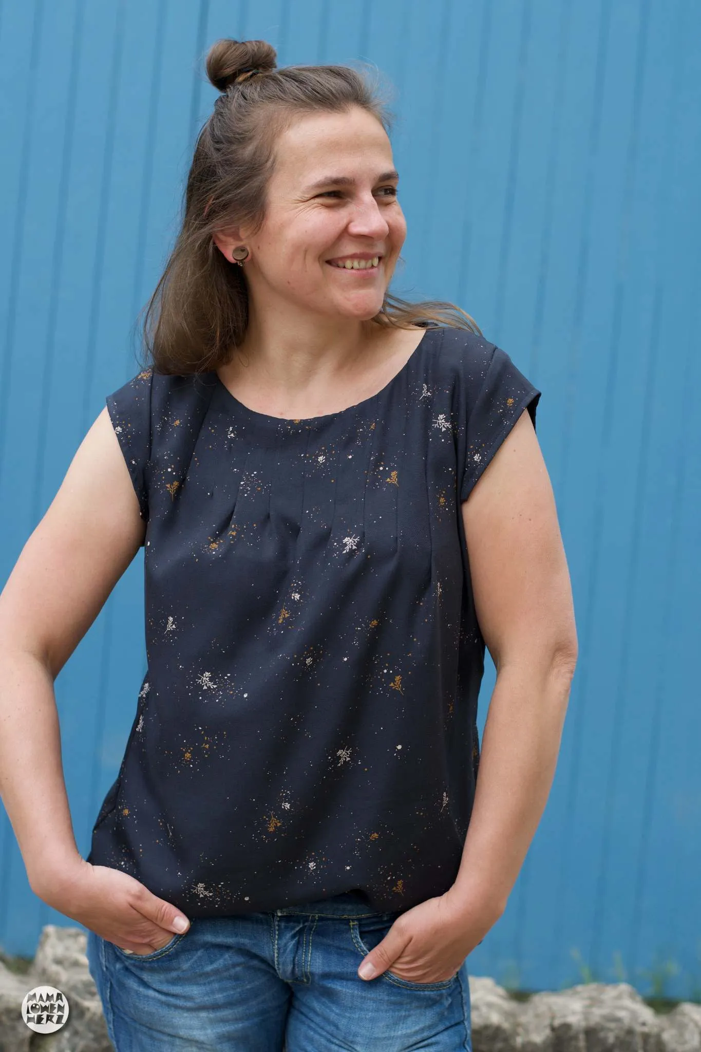 Emma- Blusenshirt mit tollem Blickfang