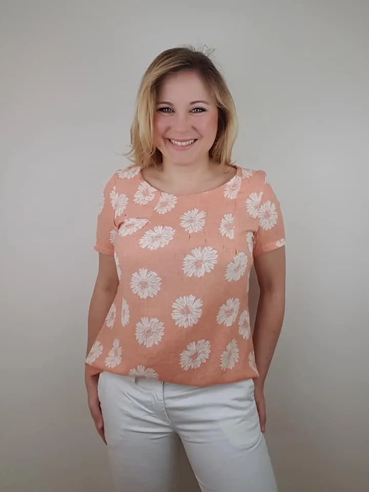 Emma- Blusenshirt mit tollem Blickfang
