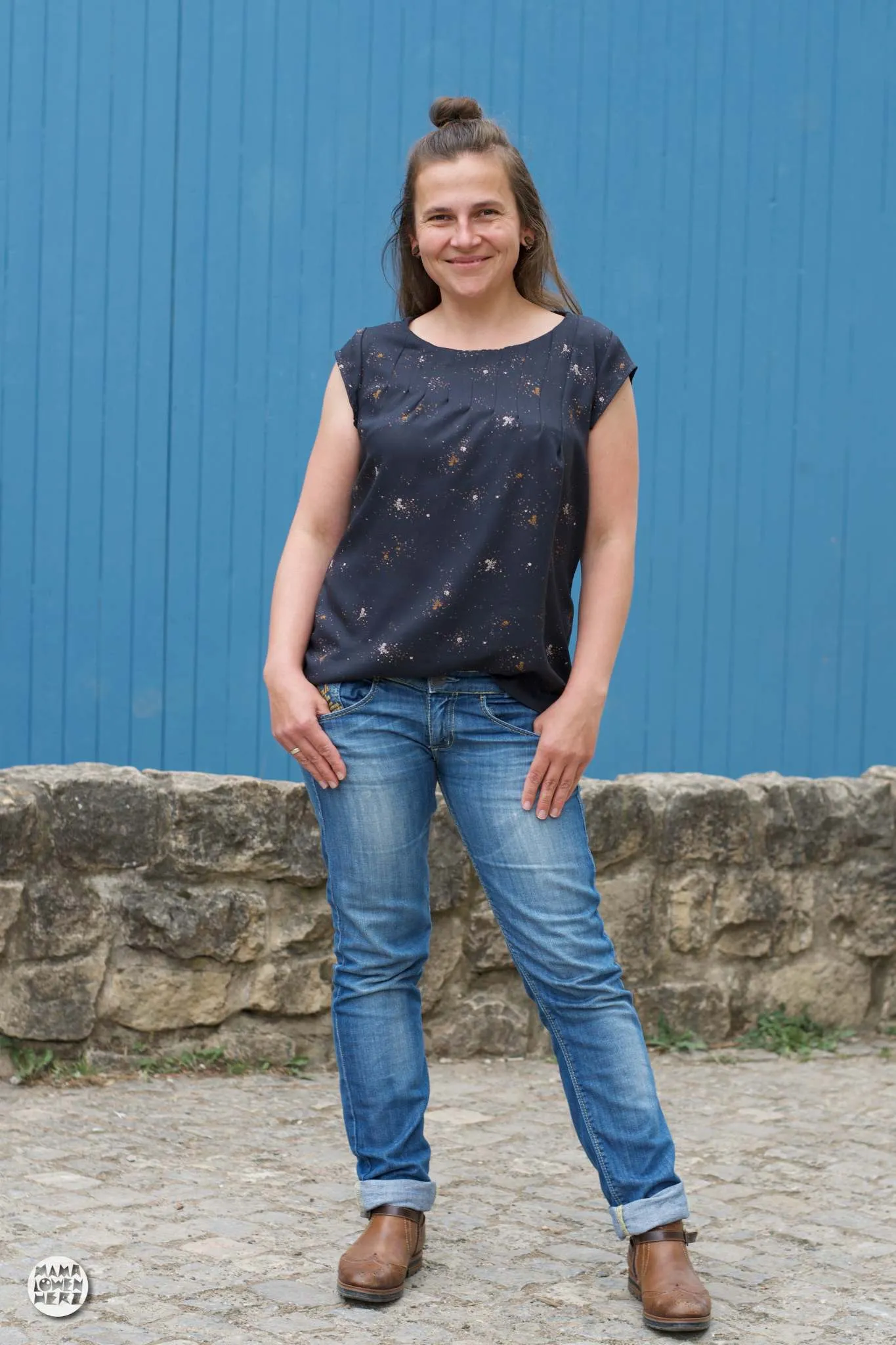 Emma- Blusenshirt mit tollem Blickfang