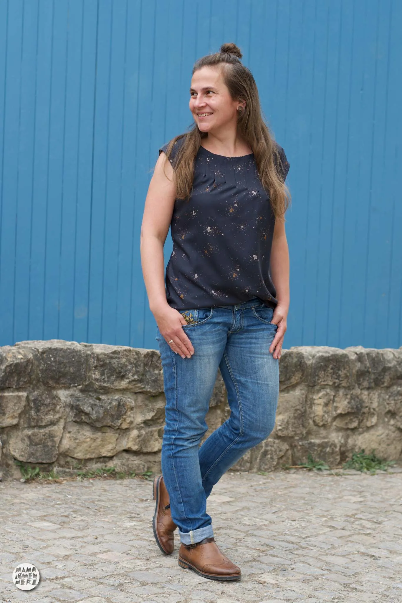 Emma- Blusenshirt mit tollem Blickfang