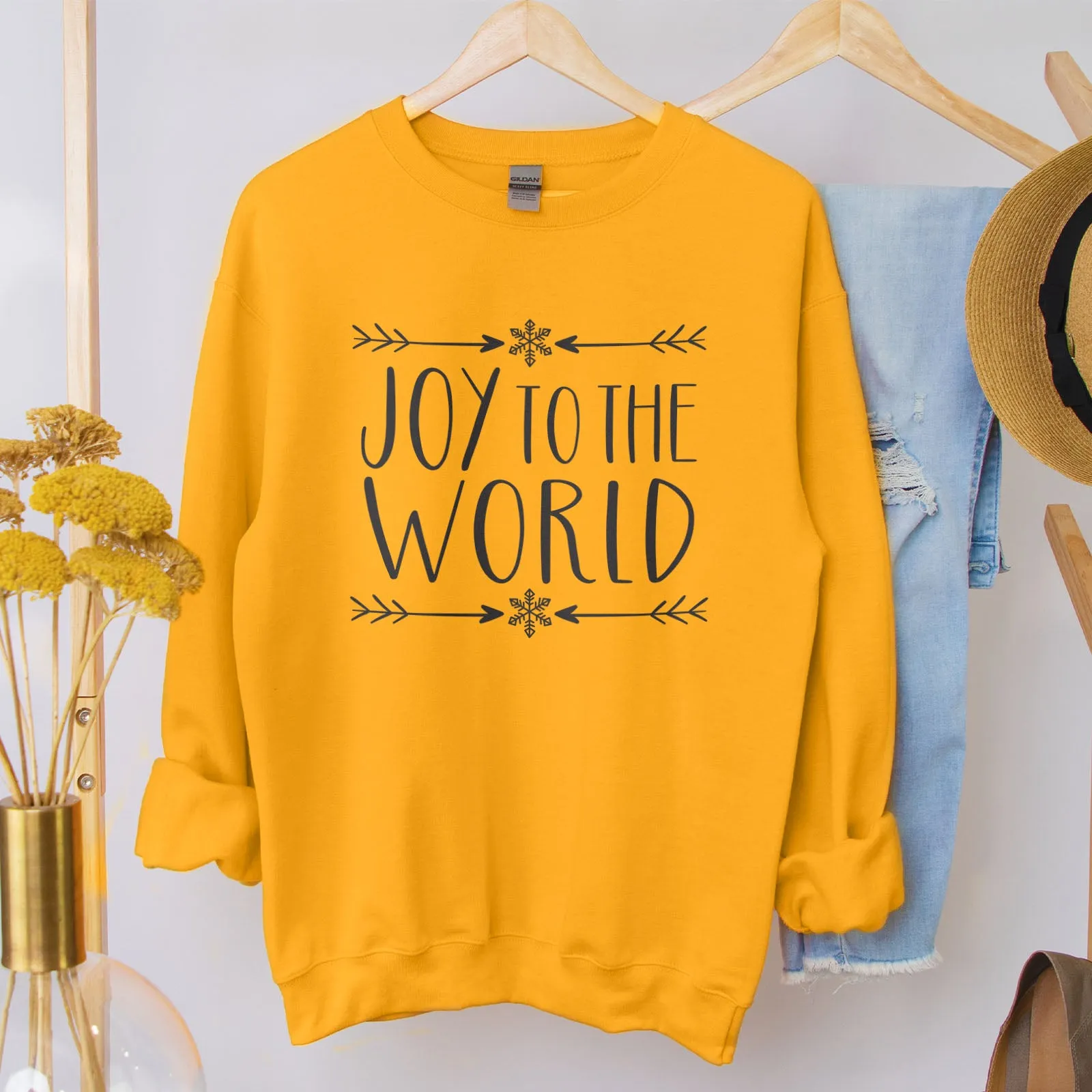 Joy To The World - Arrow Sweatshirt