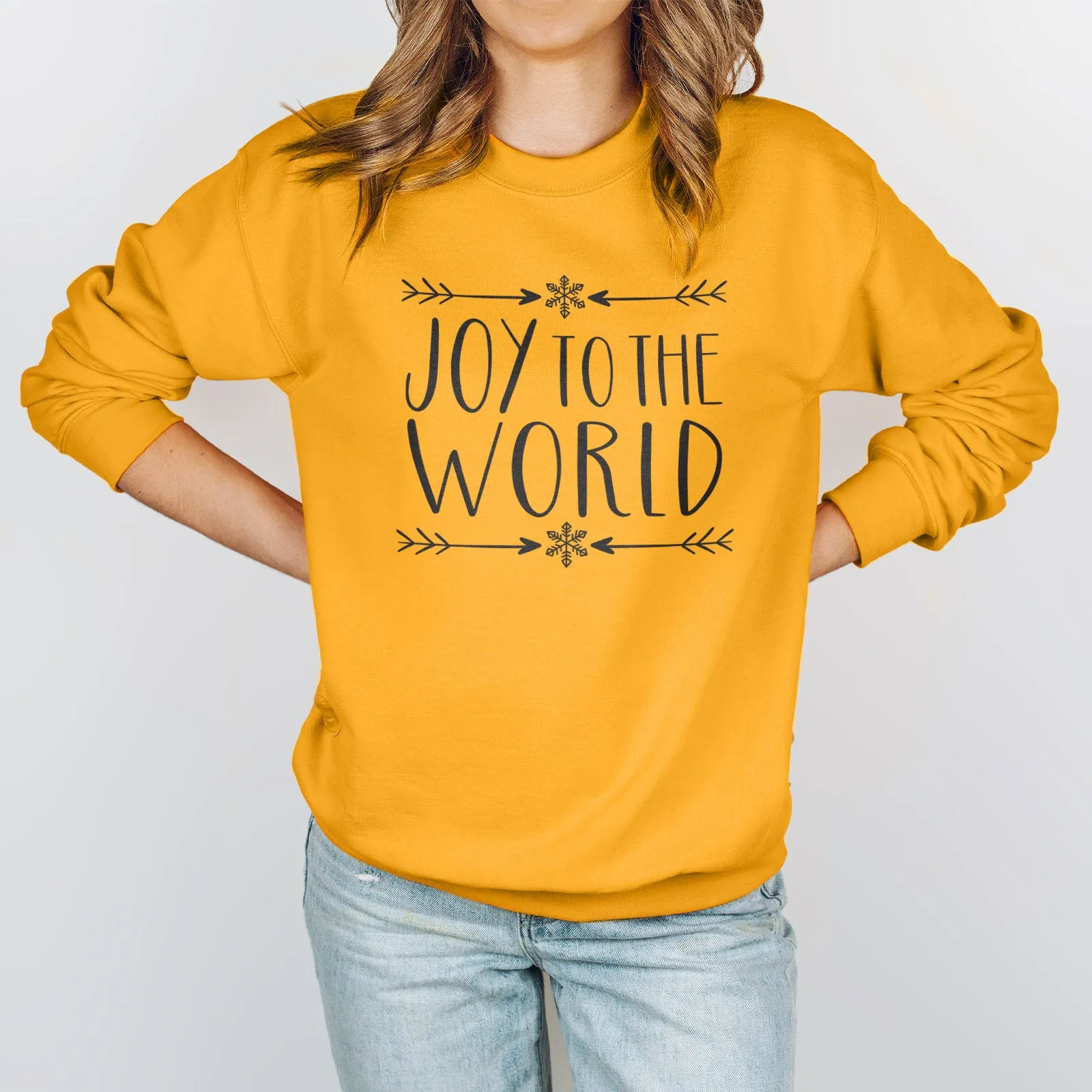 Joy To The World - Arrow Sweatshirt