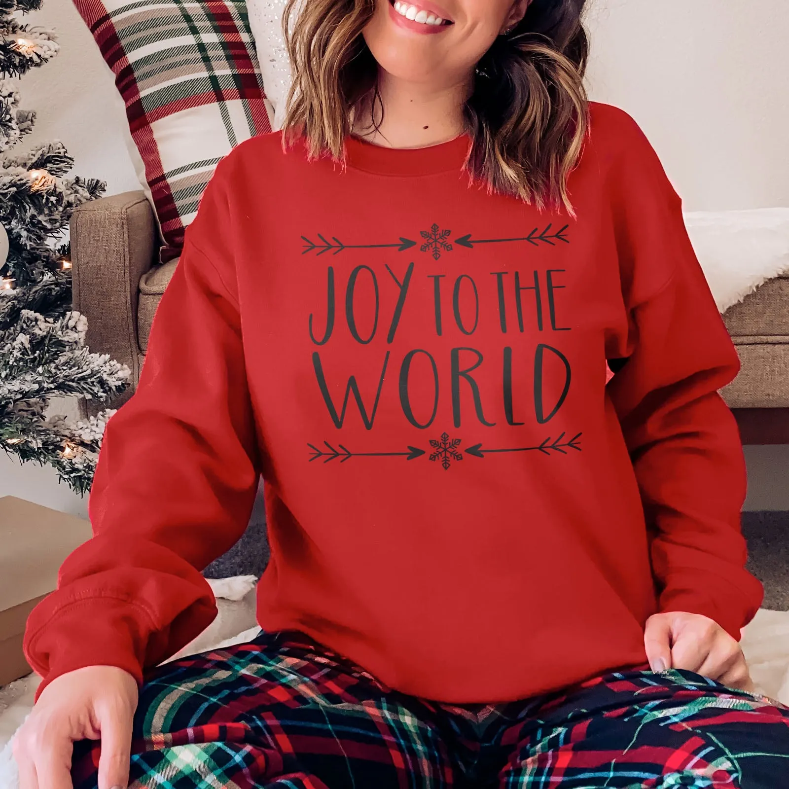 Joy To The World - Arrow Sweatshirt