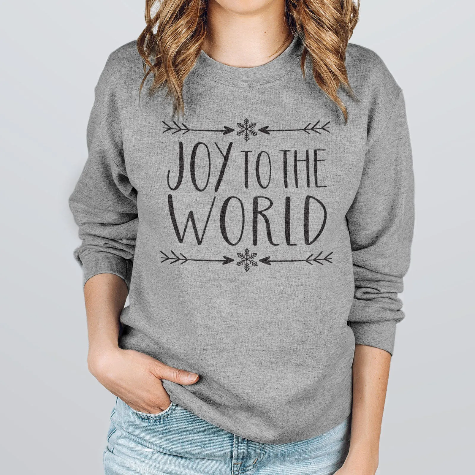 Joy To The World - Arrow Sweatshirt