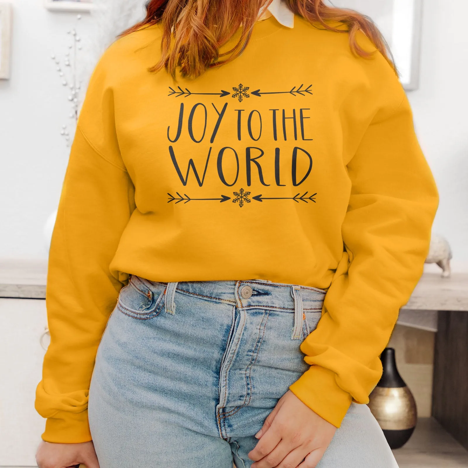 Joy To The World - Arrow Sweatshirt