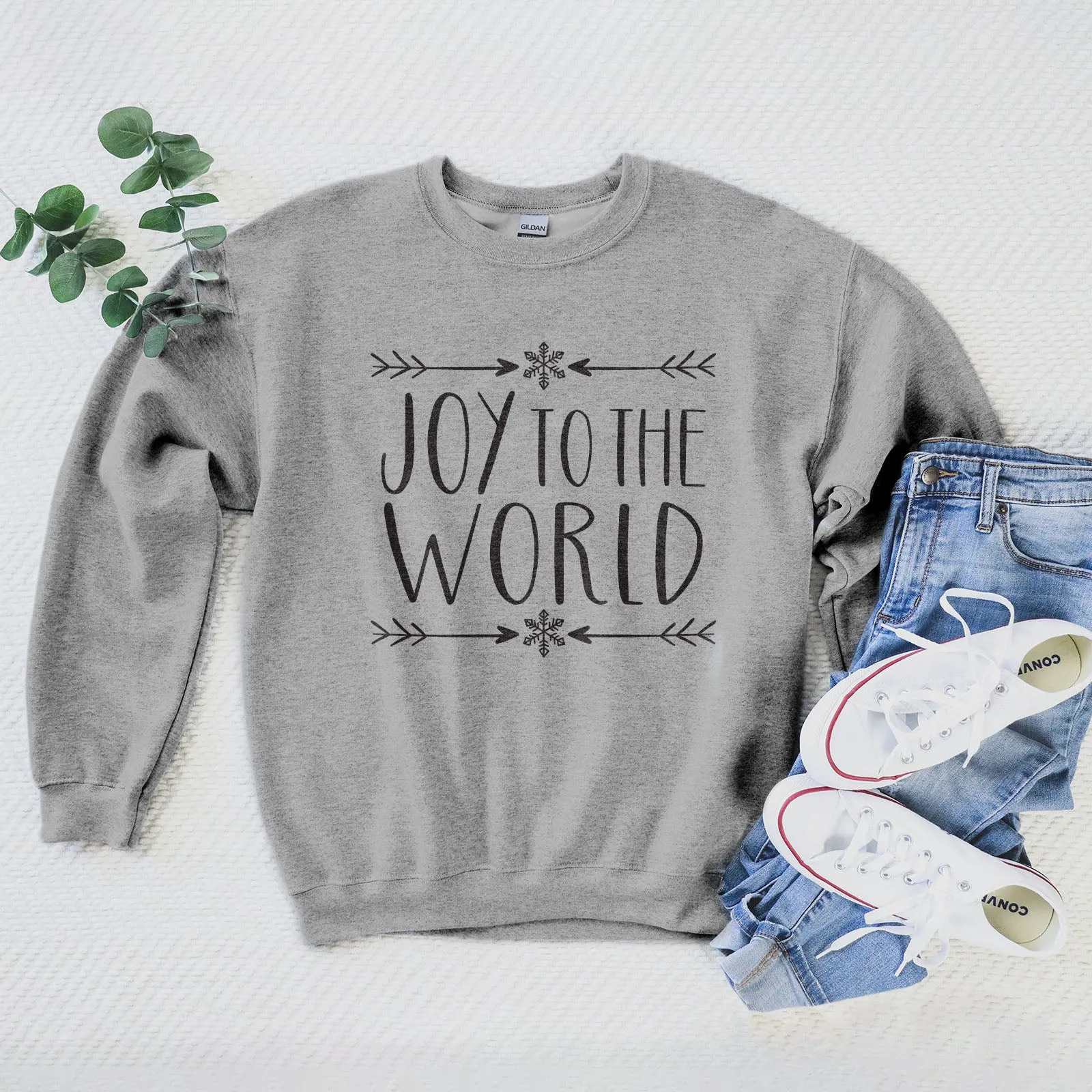 Joy To The World - Arrow Sweatshirt