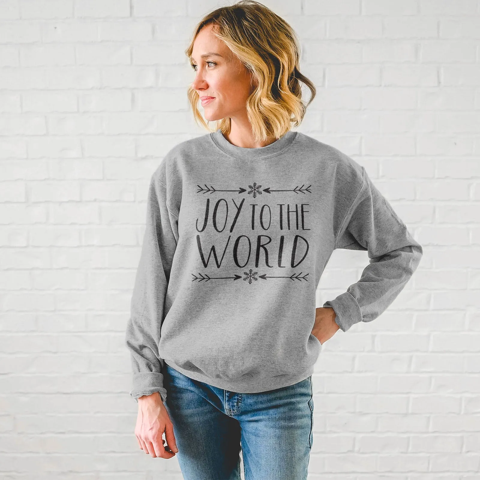 Joy To The World - Arrow Sweatshirt