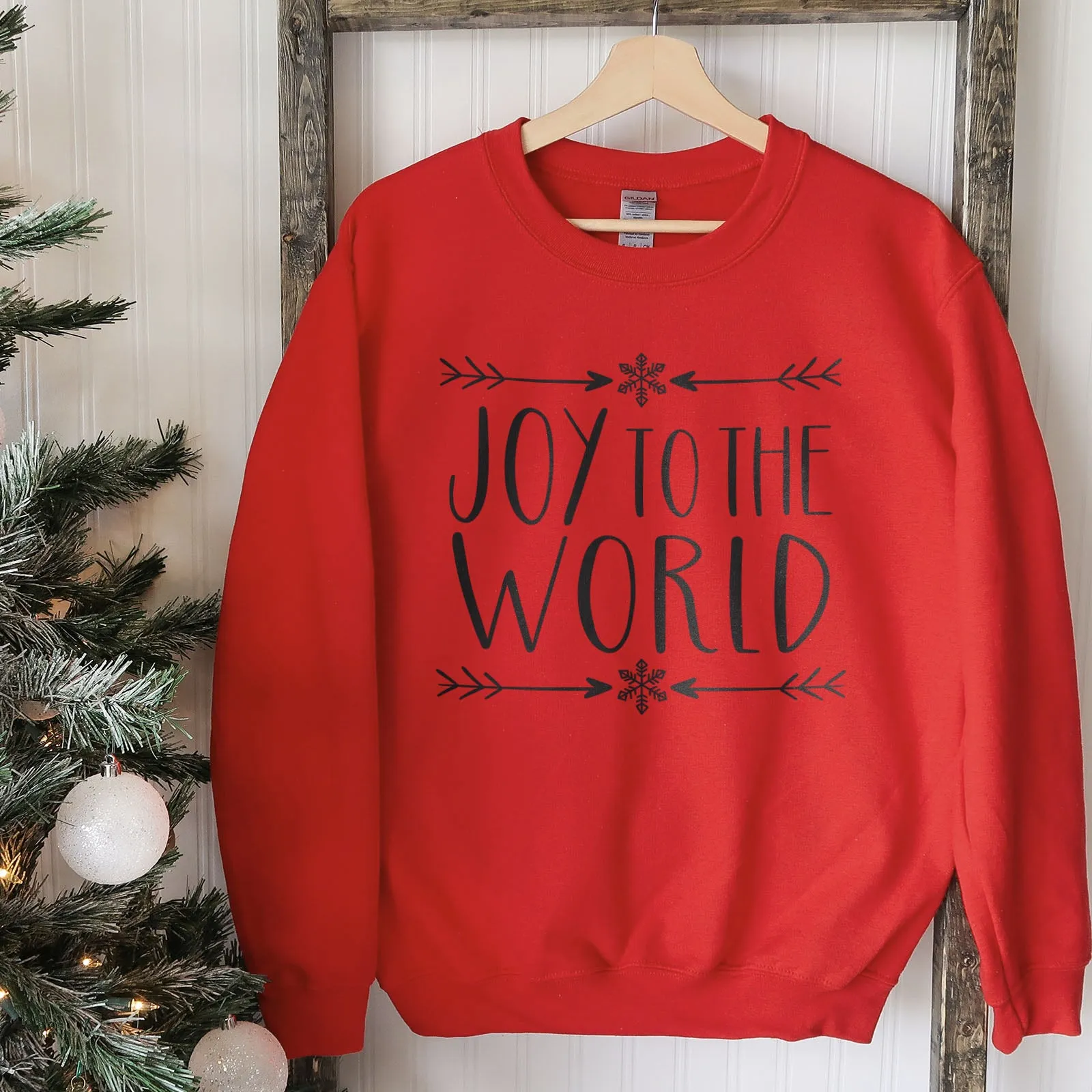 Joy To The World - Arrow Sweatshirt