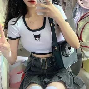 Kawaii Kuromi T-Shirt White