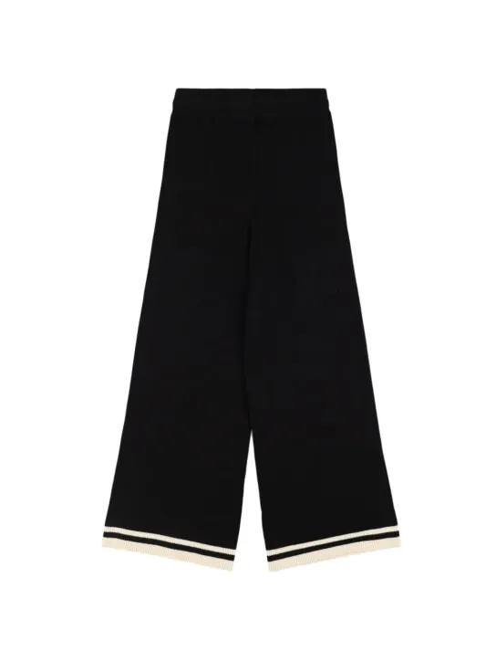 Marni Junior   Cotton &amp; cashmere knit pants 