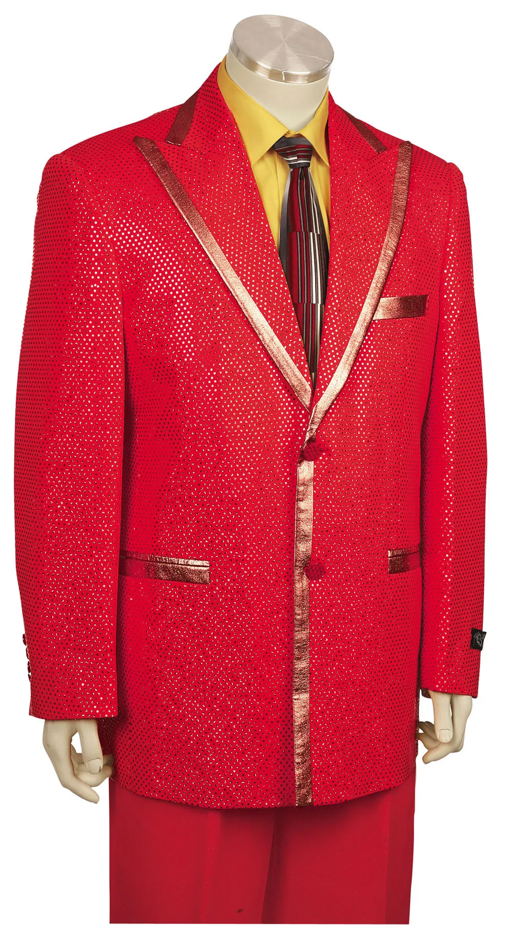 Metallic Scales  2pc  Zoot Suit Set