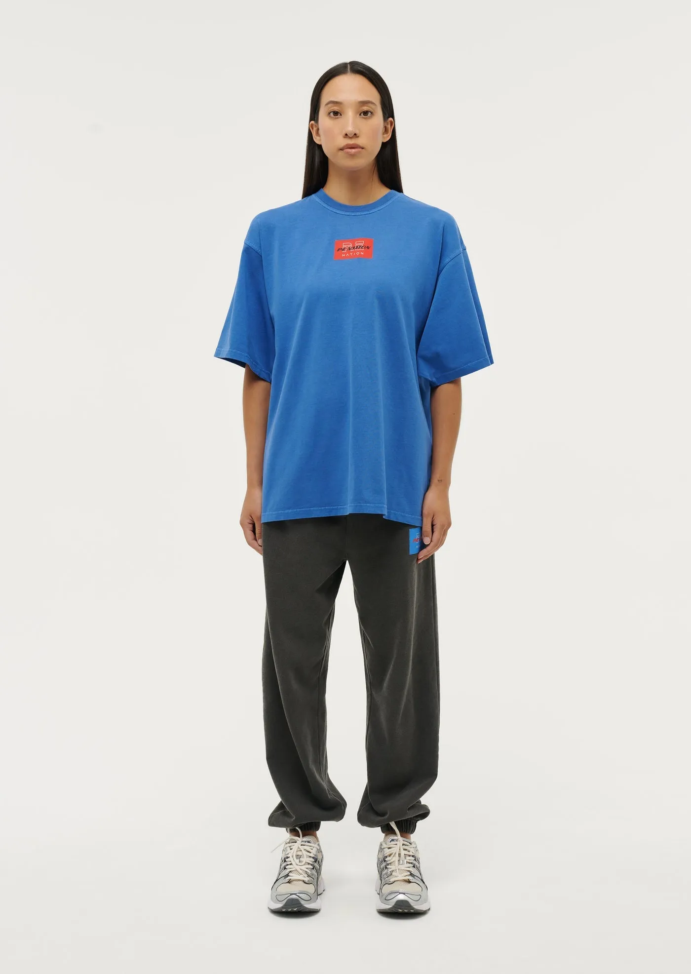 P.E Nation -  Trifecta Tee in Electric Blue