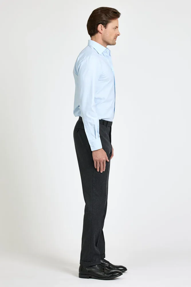 Pilot Super Lux (BC) Shirt - Lt Blue Oxford Cotton