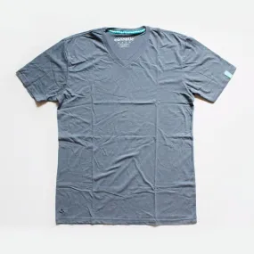 Premium V-neck - Cement Grey