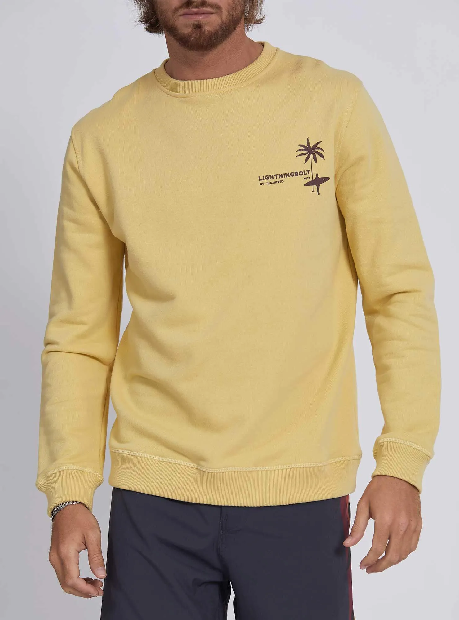 REGULAR FLEECE SWEATSHIRT WITH FRONT PRINT