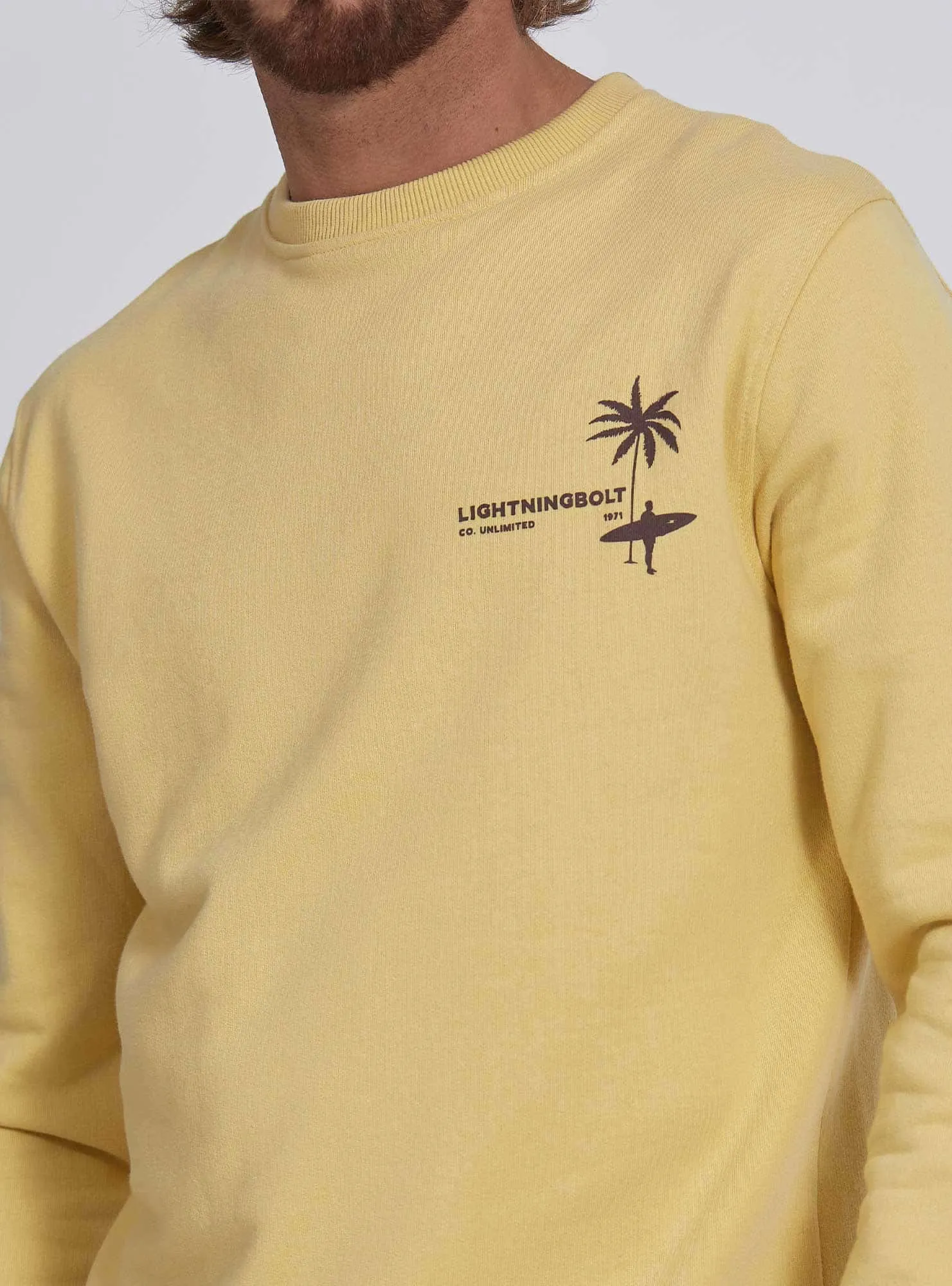 REGULAR FLEECE SWEATSHIRT WITH FRONT PRINT