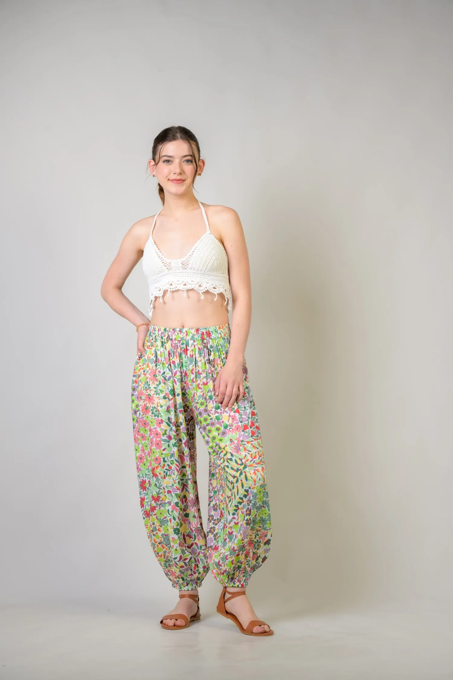 Rhea Flower Garden Pants